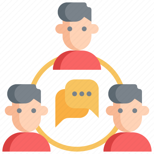 Chat, group, meeting, communication, speaking, conversation icon - Download on Iconfinder