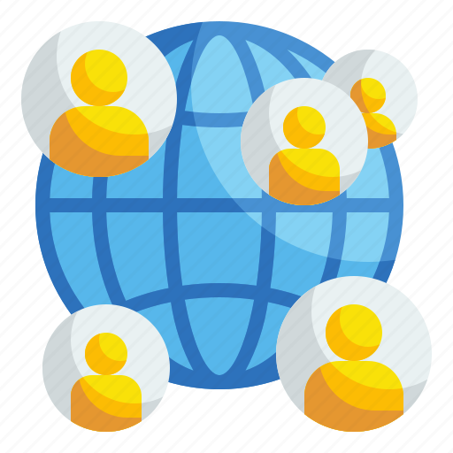 Community, social, network, connection, global, communication, worlwide icon - Download on Iconfinder