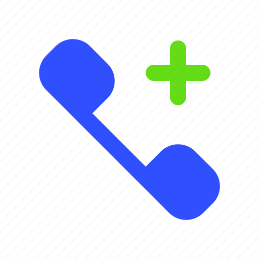 Add, call, phone, telephone, communication, interaction icon - Download on Iconfinder