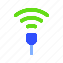 wifi, connection, internet, network, communication