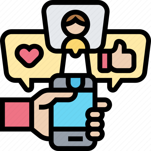 Chat, social, like, online, message icon - Download on Iconfinder