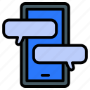 chat, message, smartphone, communication, conversation