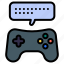 game chat, game communication, discussion, joystick, game strategy 