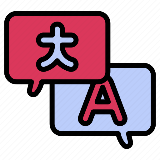 Translate, translation, communication, language, conversation icon - Download on Iconfinder