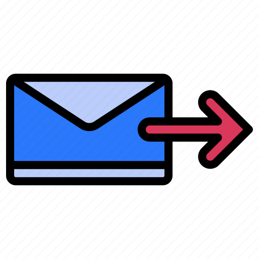 Send email, mail, export, envelope, message icon - Download on Iconfinder