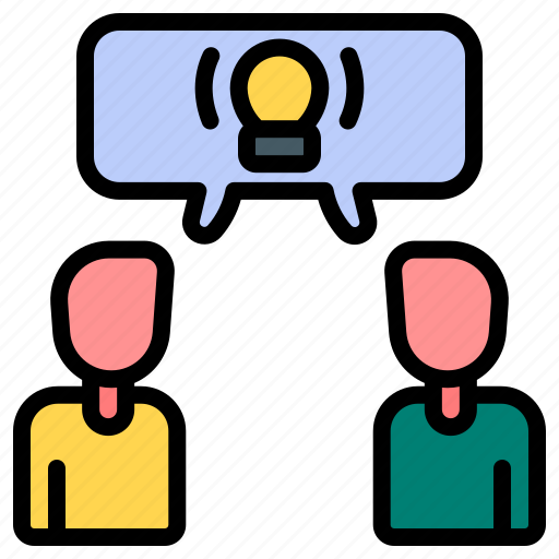 Discussion, conversation, communication, idea, conclusion icon - Download on Iconfinder