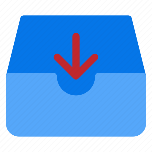1, inbox, mail, receive, incoming, fax icon - Download on Iconfinder