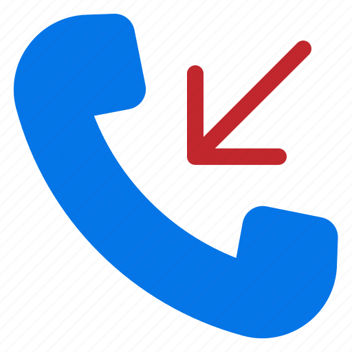 1, incoming, phone, call, communication, telephone icon - Download on Iconfinder