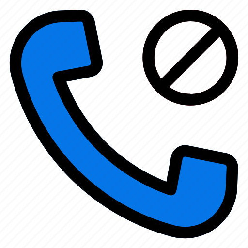 1, block, call, phone, blocked, contact icon - Download on Iconfinder