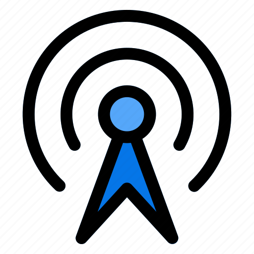 Radio, signal, podcast, connection, communication icon - Download on Iconfinder