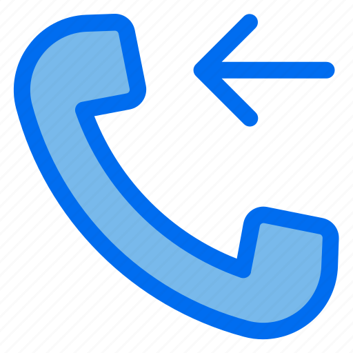 Incoming, call, in, communication, phone, telephone icon - Download on Iconfinder