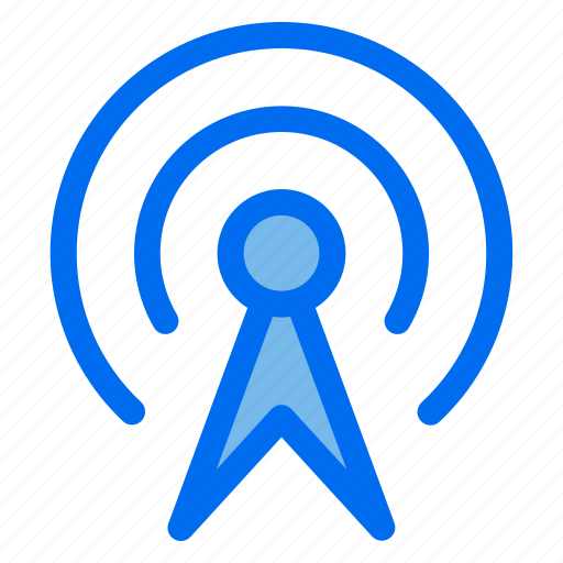 Radio, signal, podcast, connection, communication icon - Download on Iconfinder