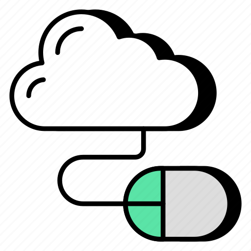Digital cloud, cloud technology, cloud computing, cloud click, cloud device icon - Download on Iconfinder