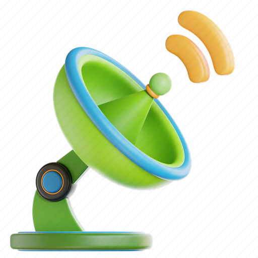 Antenna, technology, iot, digital, business, network, internet 3D illustration - Download on Iconfinder