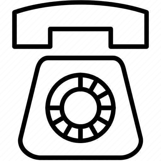 Phone, telephone, communication, contact, landline, device, technology icon - Download on Iconfinder