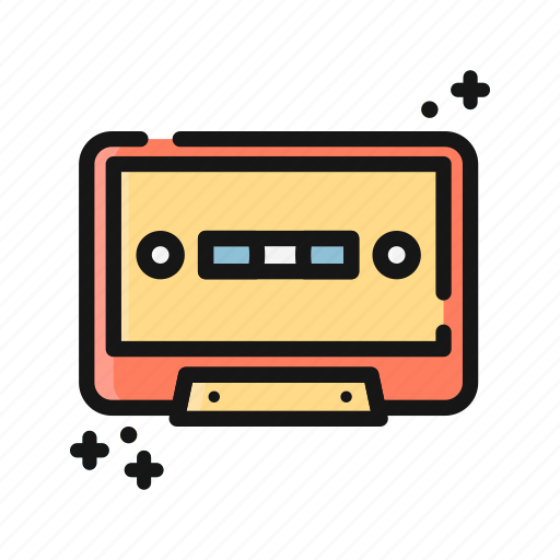 Audio, cassette, communication, multimedia, music, tape icon - Download on Iconfinder