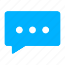 messaging, rectangleround, text, chat, bubble, sms, conversation