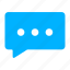 messaging, rectangleround, text, chat, bubble, sms, conversation 