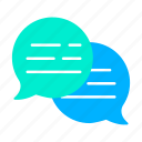 multimessaging, chat, bubble, speech, conversation, communication, text