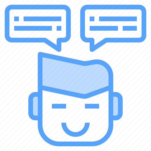 Chat, discourse, format, speack, speech, talk, text icon - Download on Iconfinder