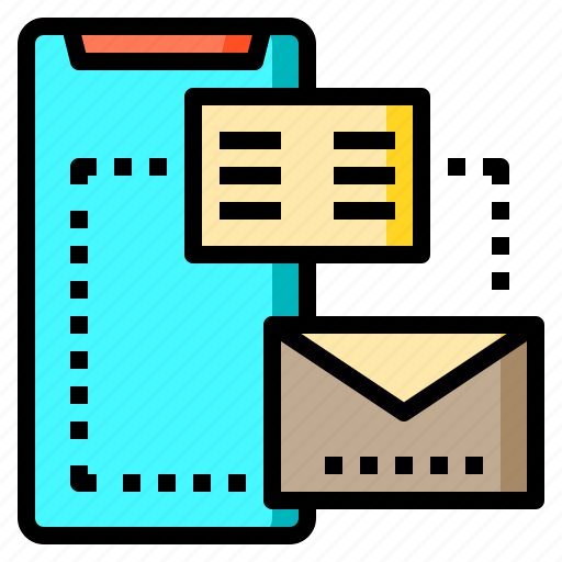 Document, email, file, folder, letter, mail, smartphone icon - Download on Iconfinder