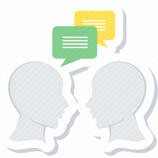 Discussion, chat, communication, conversation, message, people icon - Download on Iconfinder
