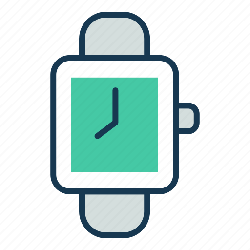 Communication device, smart watch, time, wrist watch icon - Download on Iconfinder