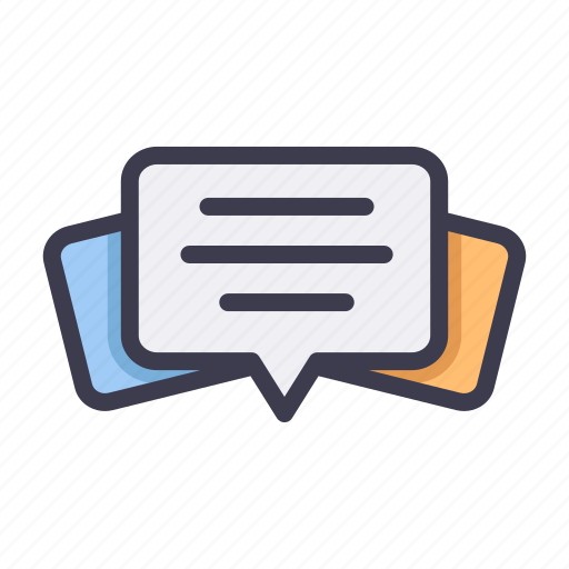 Chat, communication, message, talk, bubble, history icon - Download on Iconfinder