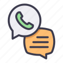 chat, communication, message, talk, bubble, phone, call