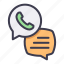 chat, communication, message, talk, bubble, phone, call 