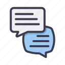 chat, communication, message, talk, bubble, text