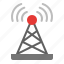 broadcast, antenna, tower, radio, signal, connection 