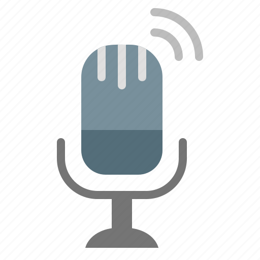 On air, show, microphone, radio, podcast icon - Download on Iconfinder