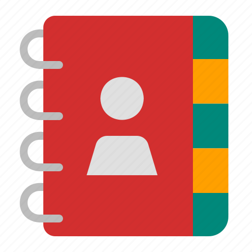 Contact book, phonebook, address book, directory, agenda icon - Download on Iconfinder