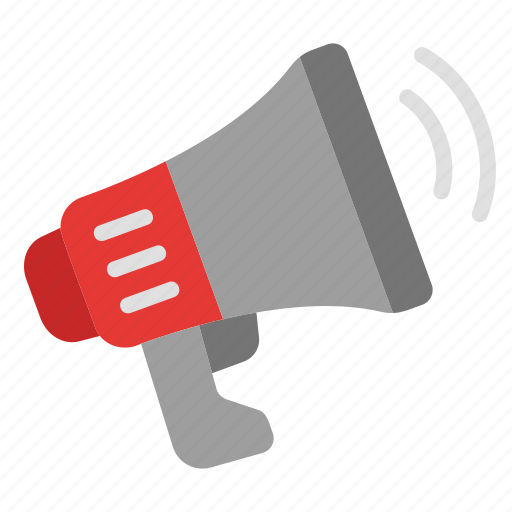 Promotion, marketing, protest, announcement, bullhorn, loudspeaker, megaphone icon - Download on Iconfinder