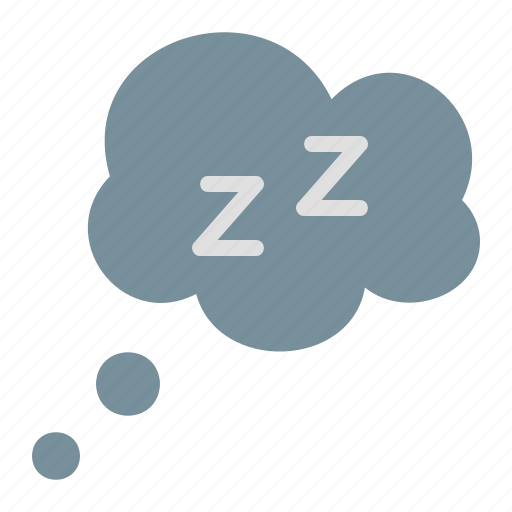 Sleep, wellness, zzz, speech bubble, rest, relaxation icon - Download on Iconfinder