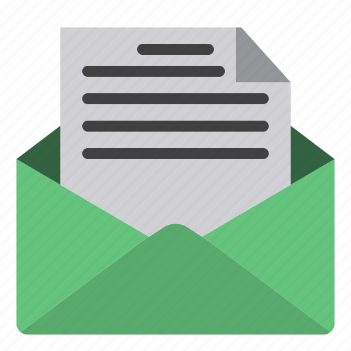 Document, mail, open, connection icon - Download on Iconfinder