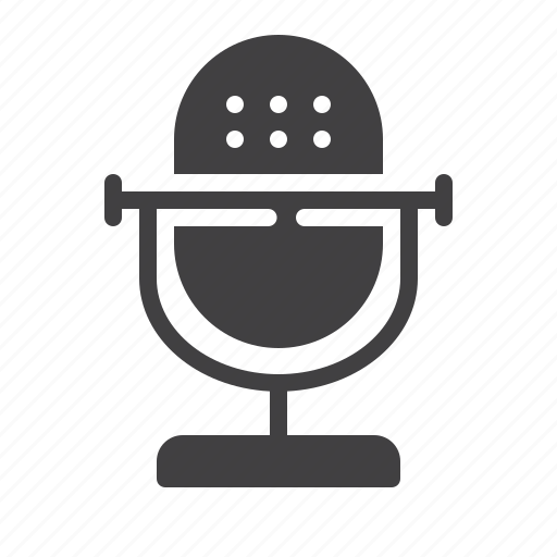 Karaoke, microphone, old, speech icon - Download on Iconfinder
