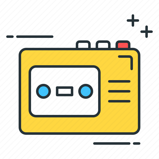 Cassette, cassette player icon - Download on Iconfinder