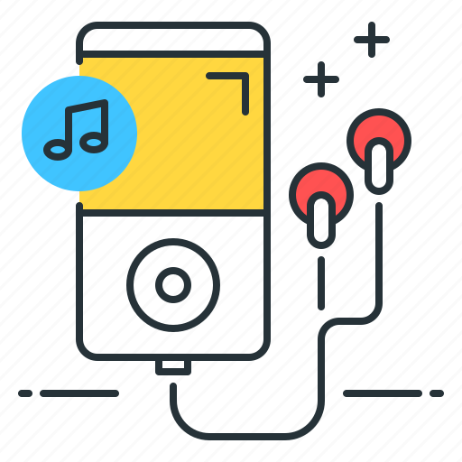 Music, player, earbuds, ipod, mp3 icon - Download on Iconfinder