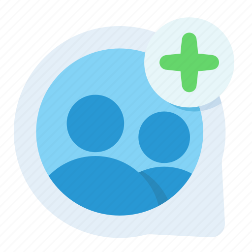 Group, users, people, add, join, meeting, new icon - Download on Iconfinder