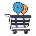 basket, cart, payment, price, shopping, communication, chat