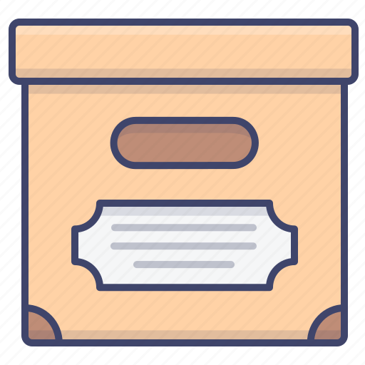 Archive, box, documents, storage icon - Download on Iconfinder