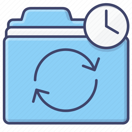 Backup, folder, sync, data icon - Download on Iconfinder