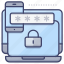 computer, password, lock, security 
