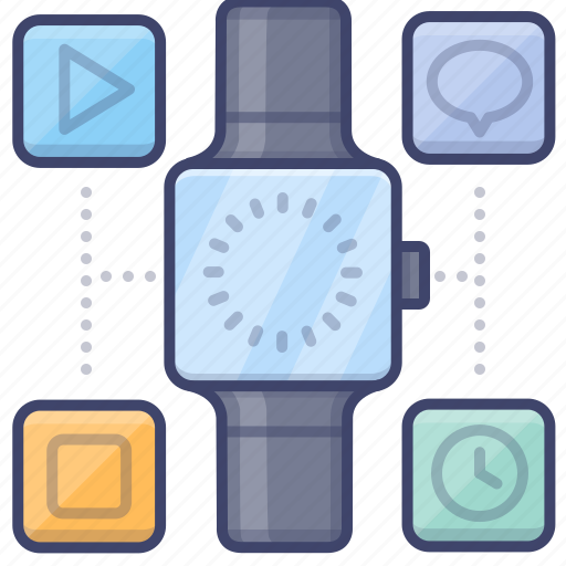 Apps, gadget, ui, smart, user interface, watch icon - Download on Iconfinder