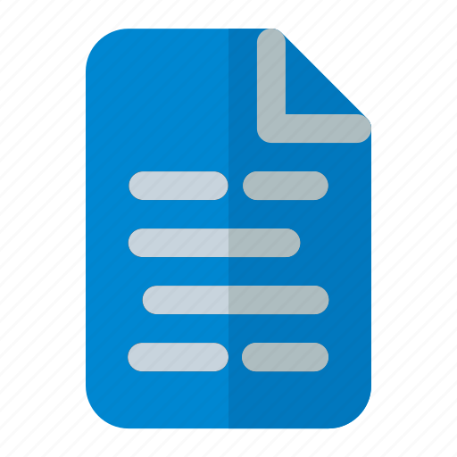 Document, extension, file, folder, paper icon - Download on Iconfinder
