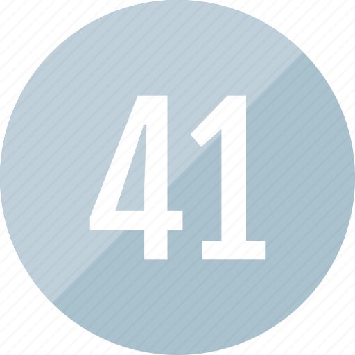 Number, 41, track icon - Download on Iconfinder