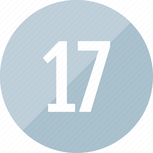 Number, track, seventeen icon - Download on Iconfinder