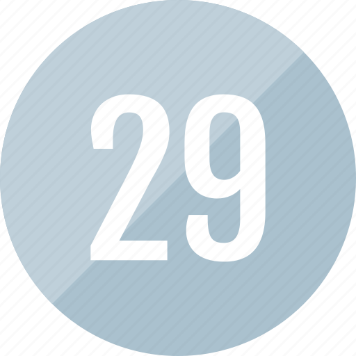 Number, track, 29 icon - Download on Iconfinder